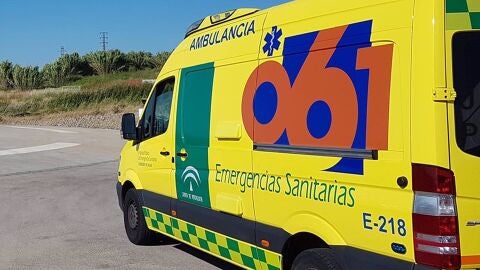 Ambulancia perteneciente al 061