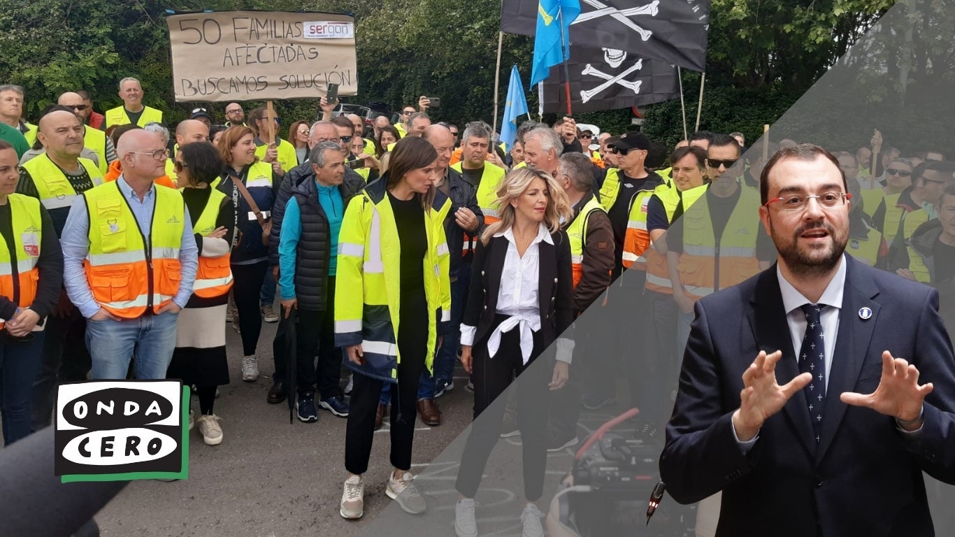 El presidente Barbón acusa a Yolanda Díaz de "aporrear" a cuenta del conflicto de SaintGobain El presidente Barbón acusa a Yolanda Díaz de "aporrear" a cuenta del conflicto de SaintGobain