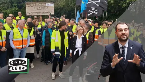 El presidente Barbón acusa a Yolanda Díaz de "aporrear" a cuenta del conflicto de SaintGobain El presidente Barbón acusa a Yolanda Díaz de "aporrear" a cuenta del conflicto de SaintGobain