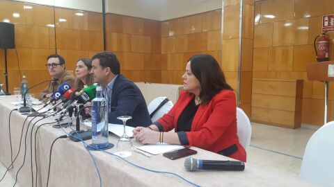 Rueda de prensa de dirigentes de Vox Ciudad Real