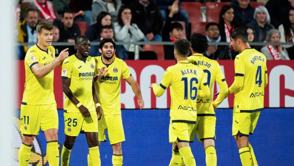 Traoré celebra su gol en Montilivi