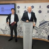 Cañizares y Poveda durante la rueda de prensa