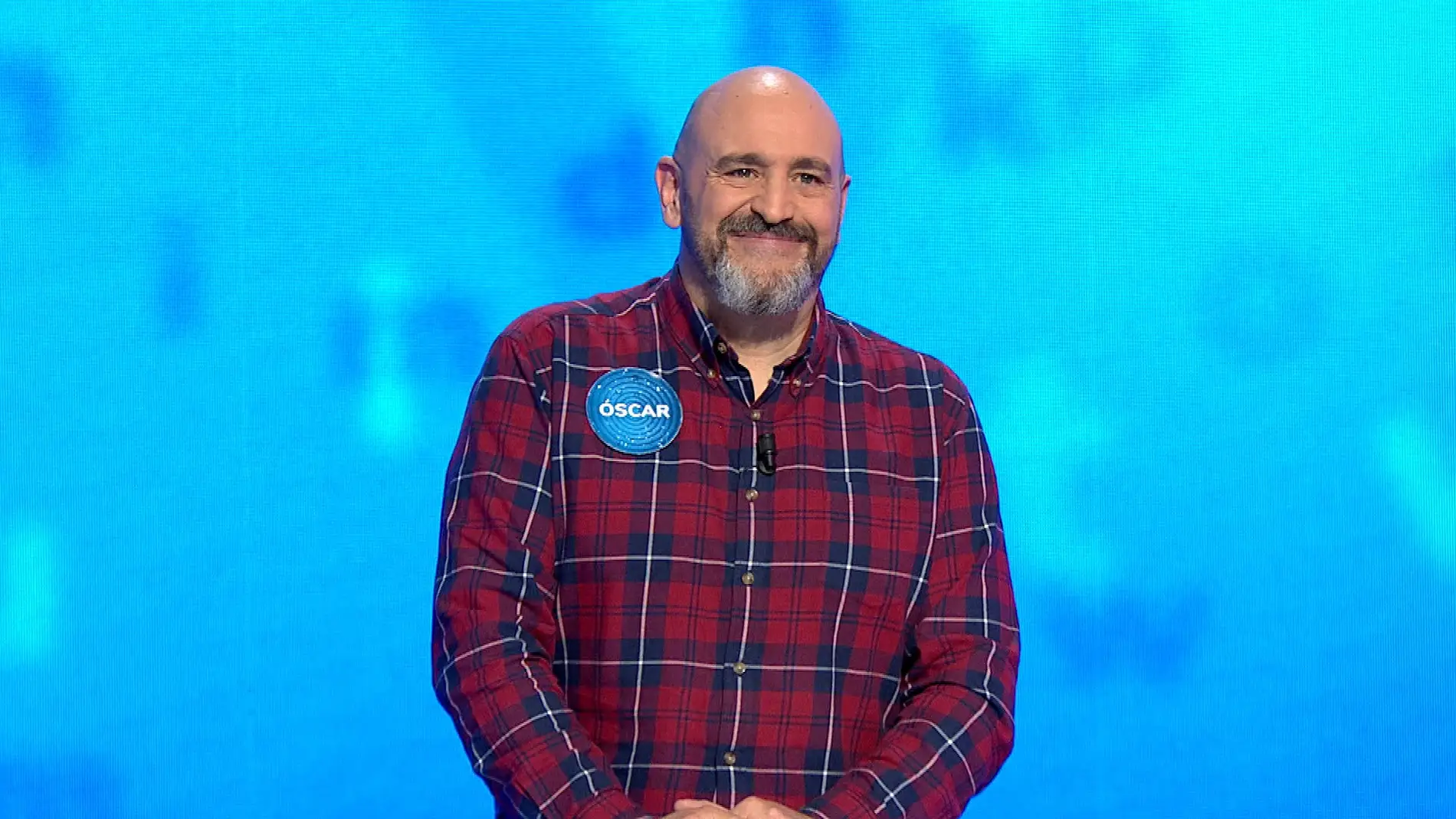 Óscar Díaz, en Pasapalabra. Óscar Díaz, en Pasapalabra.