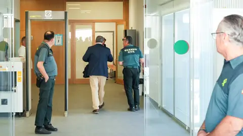 Entrada de los juzgados de Barbate, en Cádiz Entrada de los juzgados de Barbate, en Cádiz