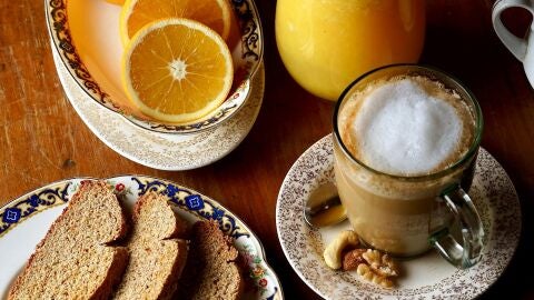 Imagen de archivo de un desayuno saludable. 