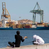 Imagen de archivo del puerto de Cartagena (Murcia).
