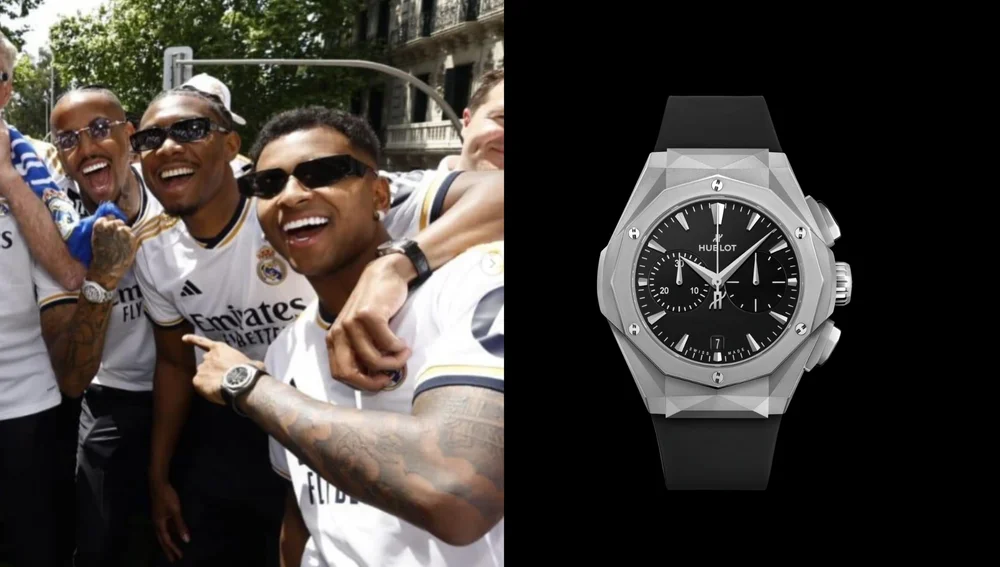 Rodrygo apostó por un Hublot Rodrygo apostó por un Hublot