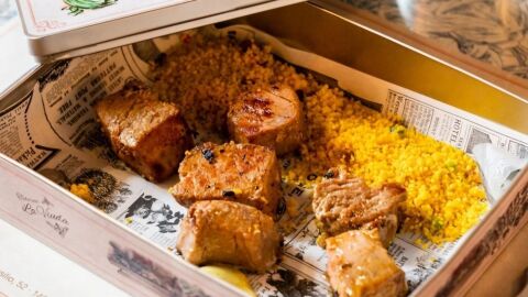 At&uacute;n con cous cous