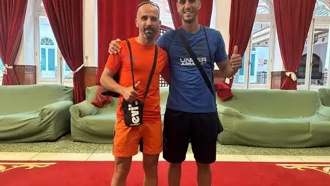 Ilias y David, participantes en el Desafío de los 300 Ilias y David, participantes en el Desafío de los 300