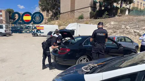 Un control de la Policía Nacional Un control de la Policía Nacional