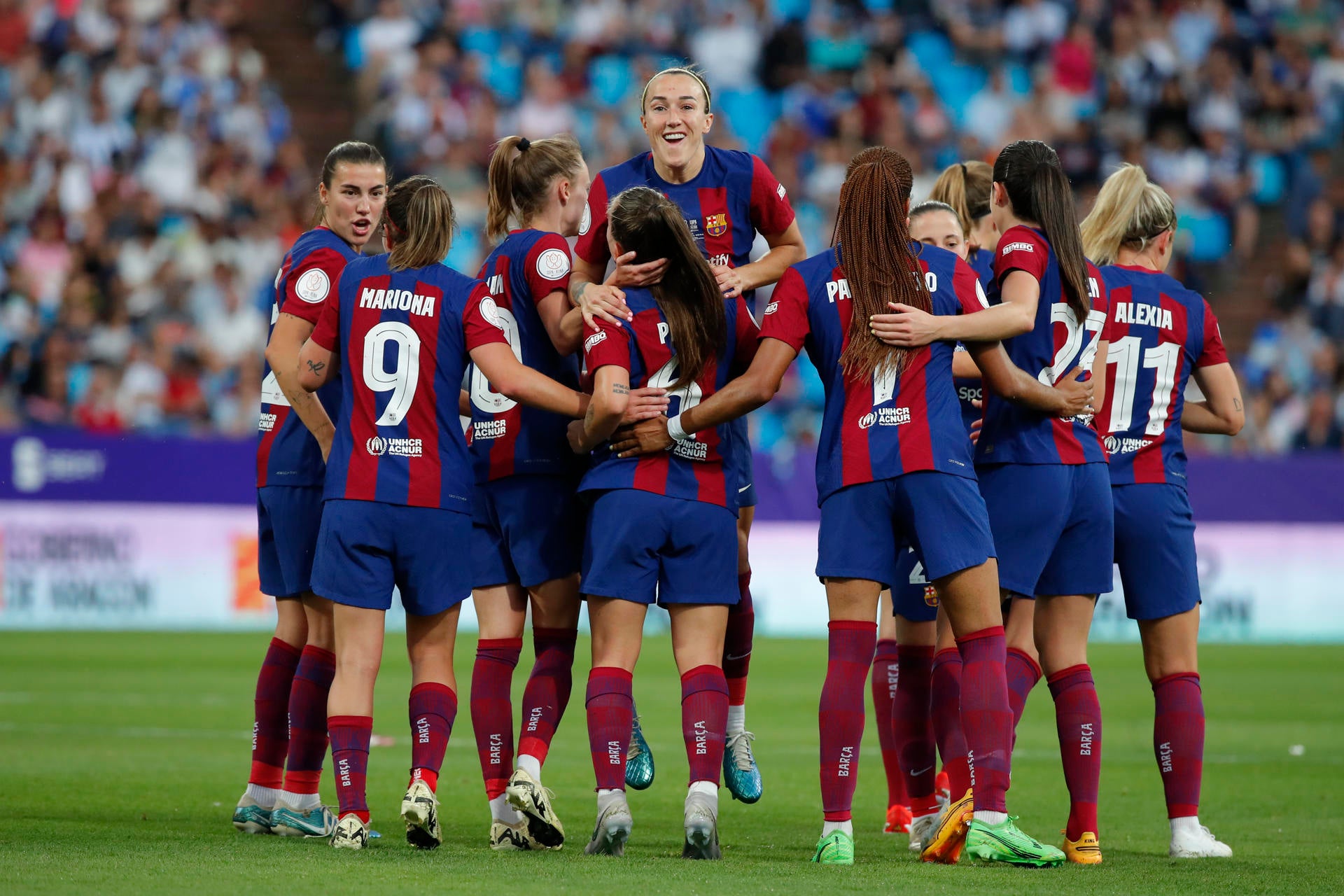 El Barça pasa por encima de la Real Sociedad y conquista la Copa de la Reina El Barça pasa por encima de la Real Sociedad y conquista la Copa de la Reina