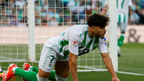 Abde, tras fallar el penalti ante la Real Sociedad. Abde, tras fallar el penalti ante la Real Sociedad.
