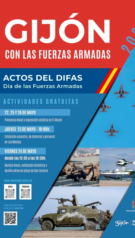 Cartel del DIFAS en Gijón