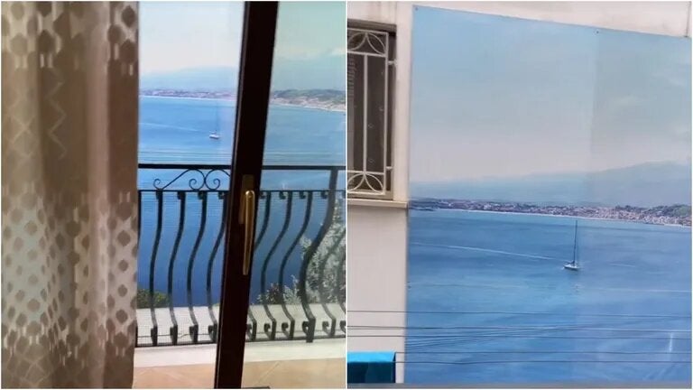 Alquila un apartamento con "vistas al mar" y lo que se encuentra es sorprendente Alquila un apartamento con "vistas al mar" y lo que se encuentra es sorprendente