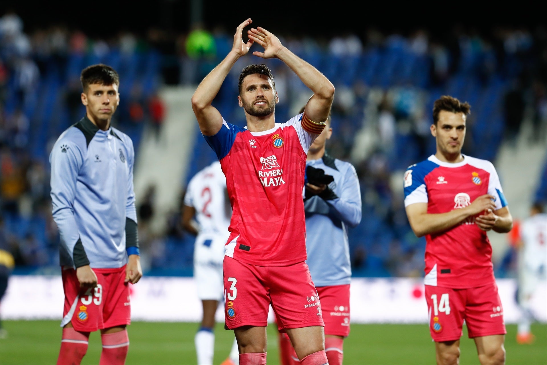 Sergi Gómez: "Hay que ser optimistas con el ascenso directo" Sergi Gómez: "Hay que ser optimistas con el ascenso directo"