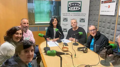 Usuarios y trabajadores del centro San Vicente de Paúl onda cero