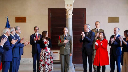 La princesa de Asturias, Leonor de Borb&oacute;n, recibe la Medalla de las Cortes de Arag&oacute;n, la m&aacute;xima distinci&oacute;n que concede el parlamento auton&oacute;mico