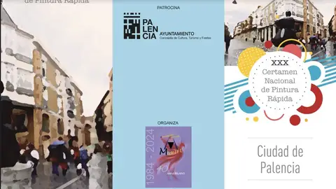 El XXX Certamen Nacional de Pintura Rápida ‘Ciudad de Palencia’ repartirá 2.000 euros en premios .