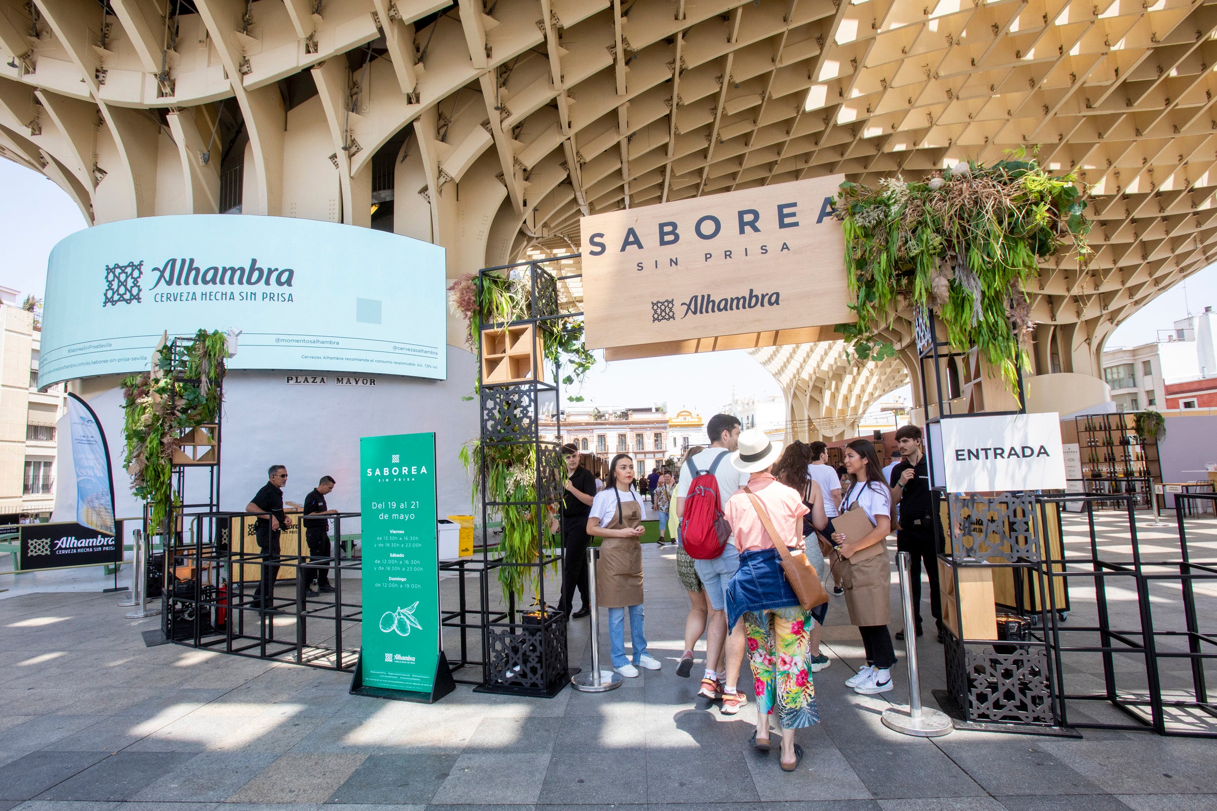 Vuelve ‘Saborea Sevilla’, el mercado gastronómico efímero de Cervezas Alhambra Vuelve ‘Saborea Sevilla’, el mercado gastronómico efímero de Cervezas Alhambra