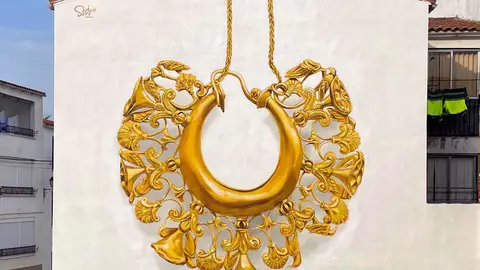 Un mural del artista extremeño Sojo, en Aliseda, elegido el mejor del mundo del mes de abril Un mural del artista extremeño Sojo, en Aliseda, elegido el mejor del mundo del mes de abril