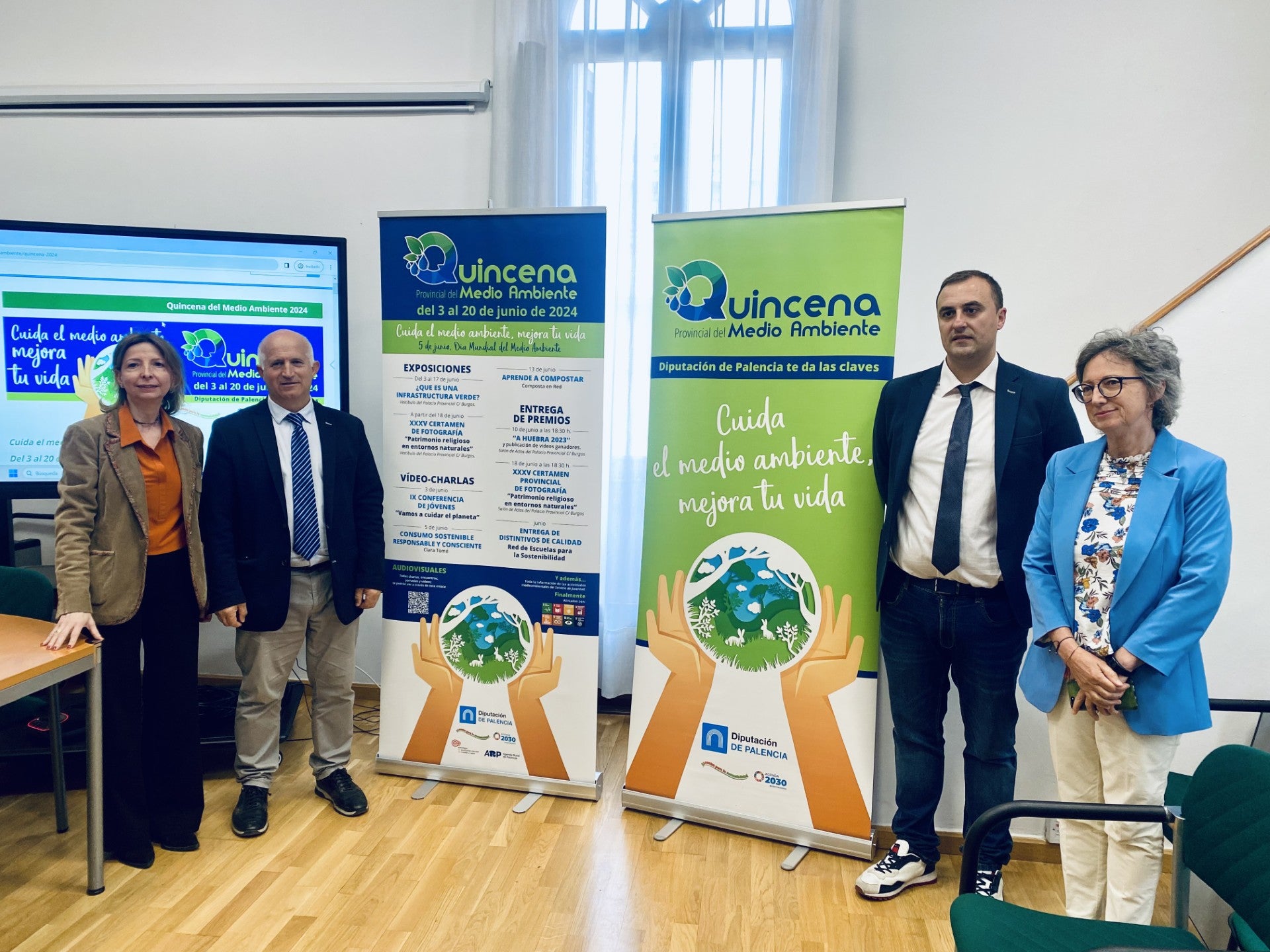 La Diputación de Palencia celebra la Quincena del Medio Ambiente con conferencias, entrega de premios, charlas y exposiciones La Diputación de Palencia celebra la Quincena del Medio Ambiente con conferencias, entrega de premios, charlas y exposiciones