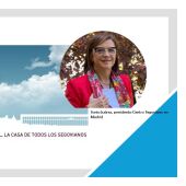 Sonia Juárez, pta Centro Segoviano en Madrid