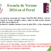 Propuesta de Escuela de Verano en 'El Peral'
