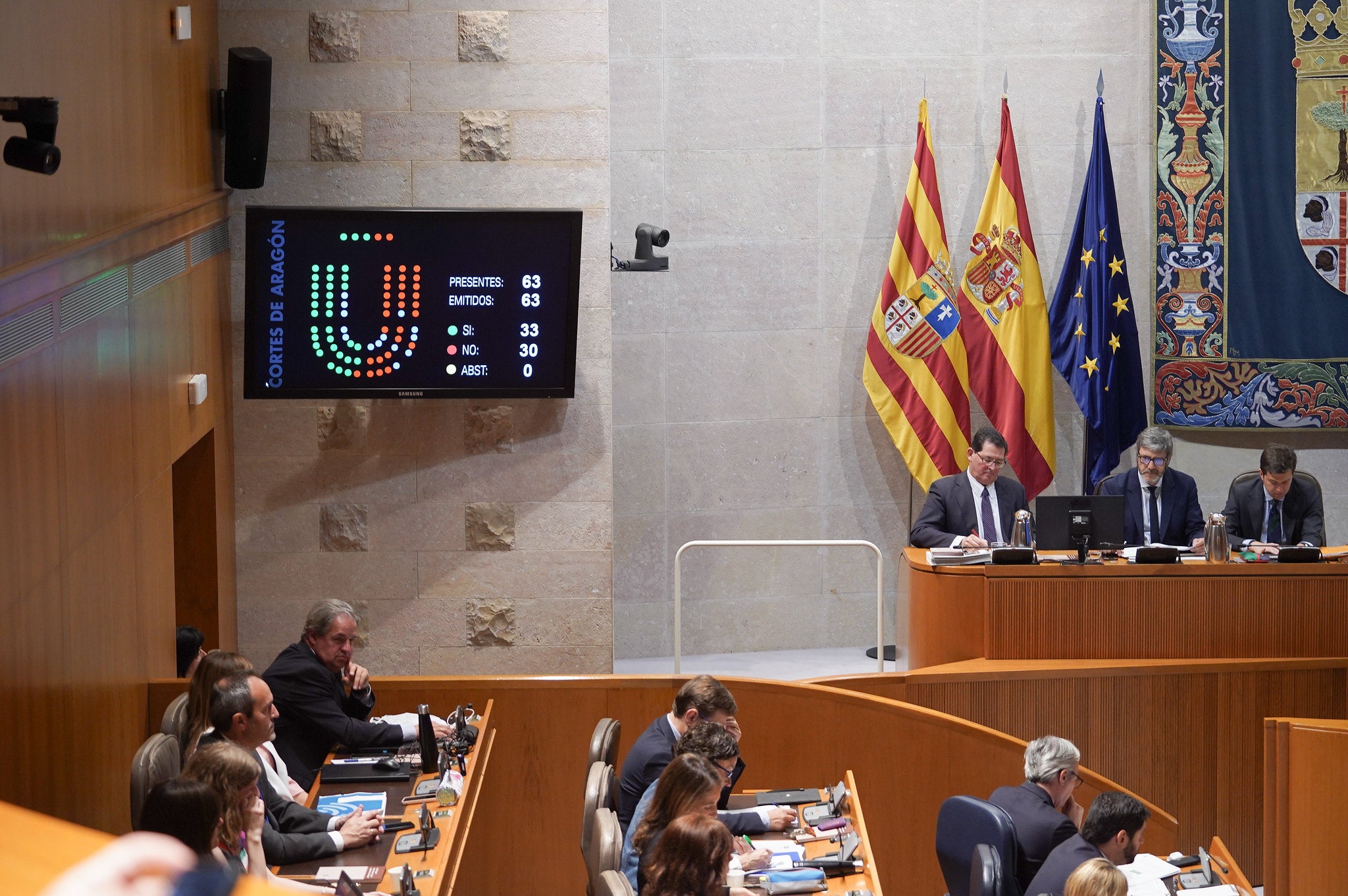 Las Cortes de Aragón aprueban el nuevo impuesto a las energías renovables Las Cortes de Aragón aprueban el nuevo impuesto a las energías renovables