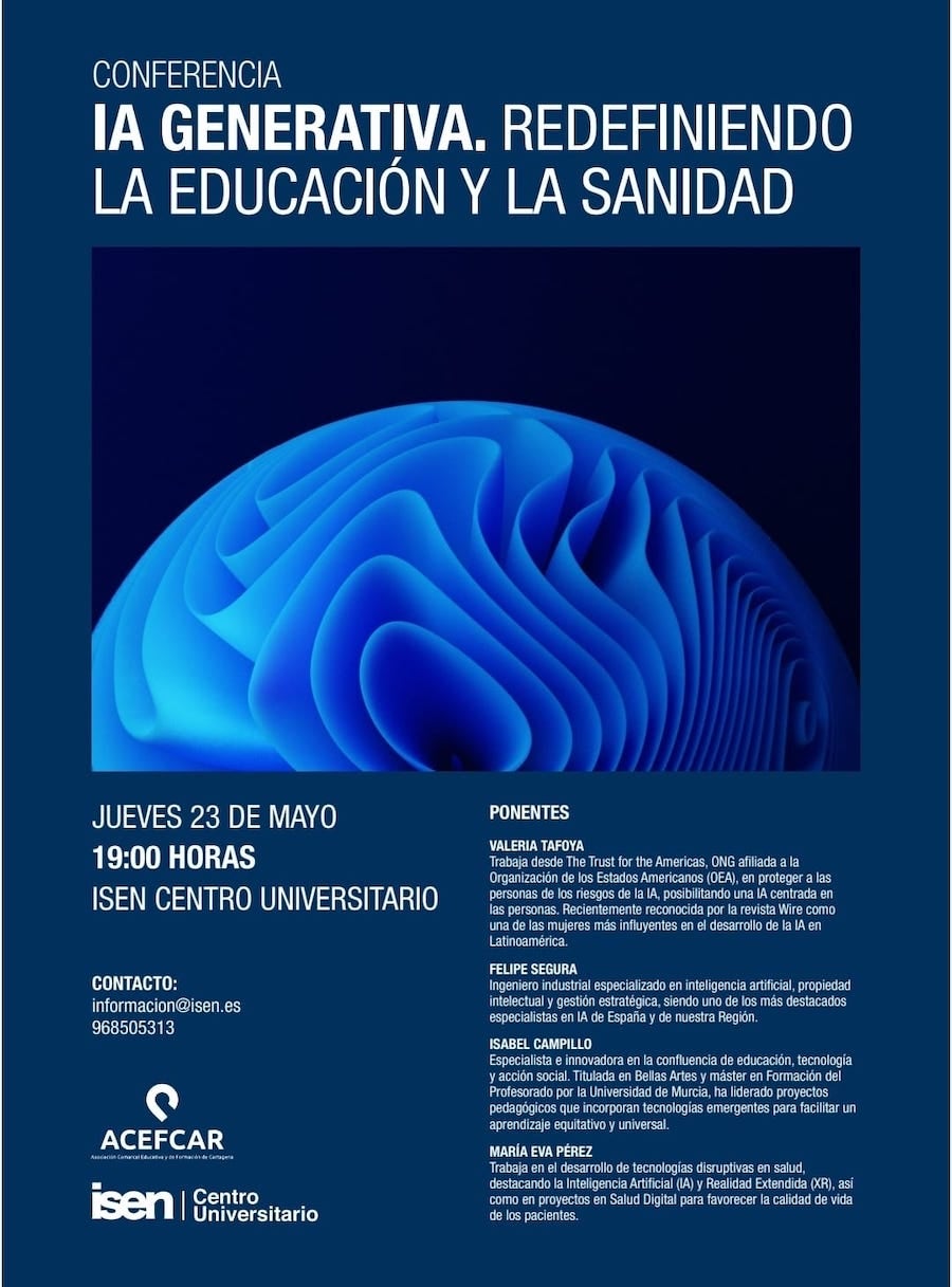 La Inteligencia Artificial en la Educación y la Sanidad, en ISEN La Inteligencia Artificial en la Educación y la Sanidad, en ISEN