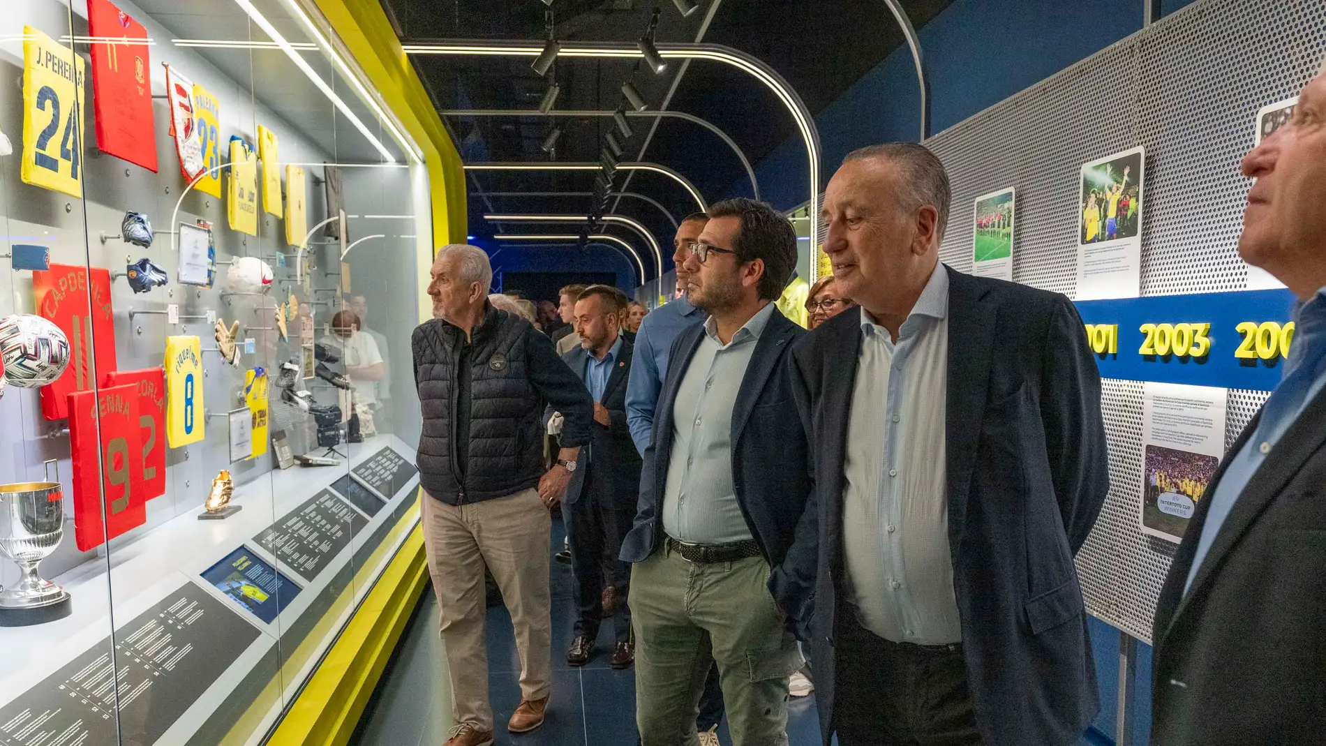 Fernando Roig y Roig Negueroles vistan el museo amarillo