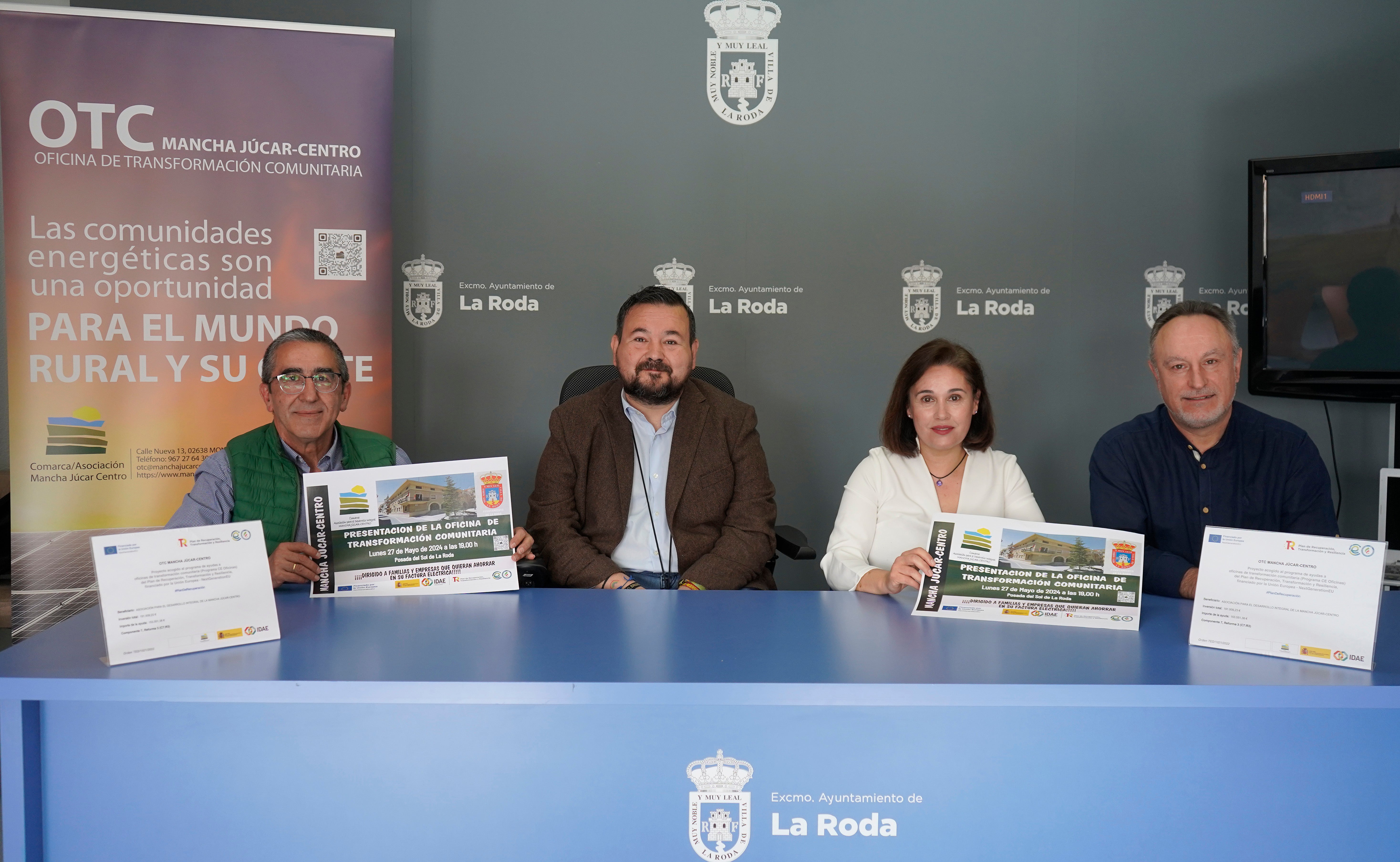 La Roda se suma a la comunidad energética impulsada por la ADI Mancha Júcar-Centro La Roda se suma a la comunidad energética impulsada por la ADI Mancha Júcar-Centro