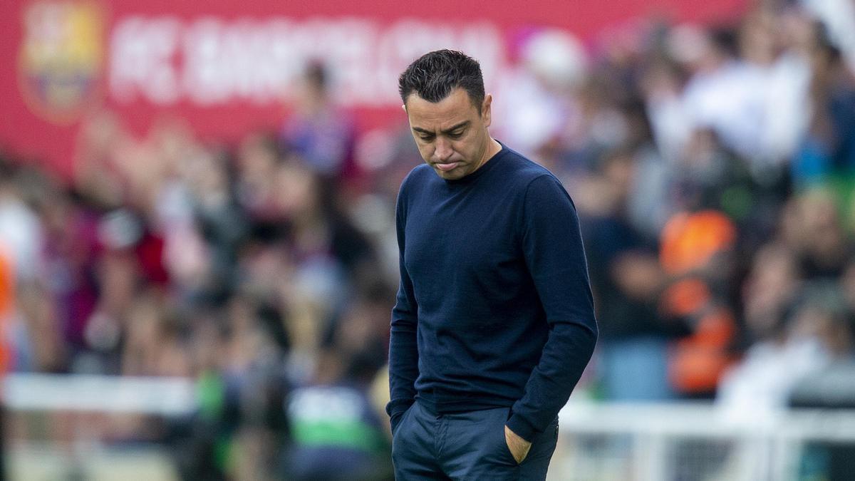 Xavi Hernández, ara sí, destituit Xavi Hernández, ara sí, destituit