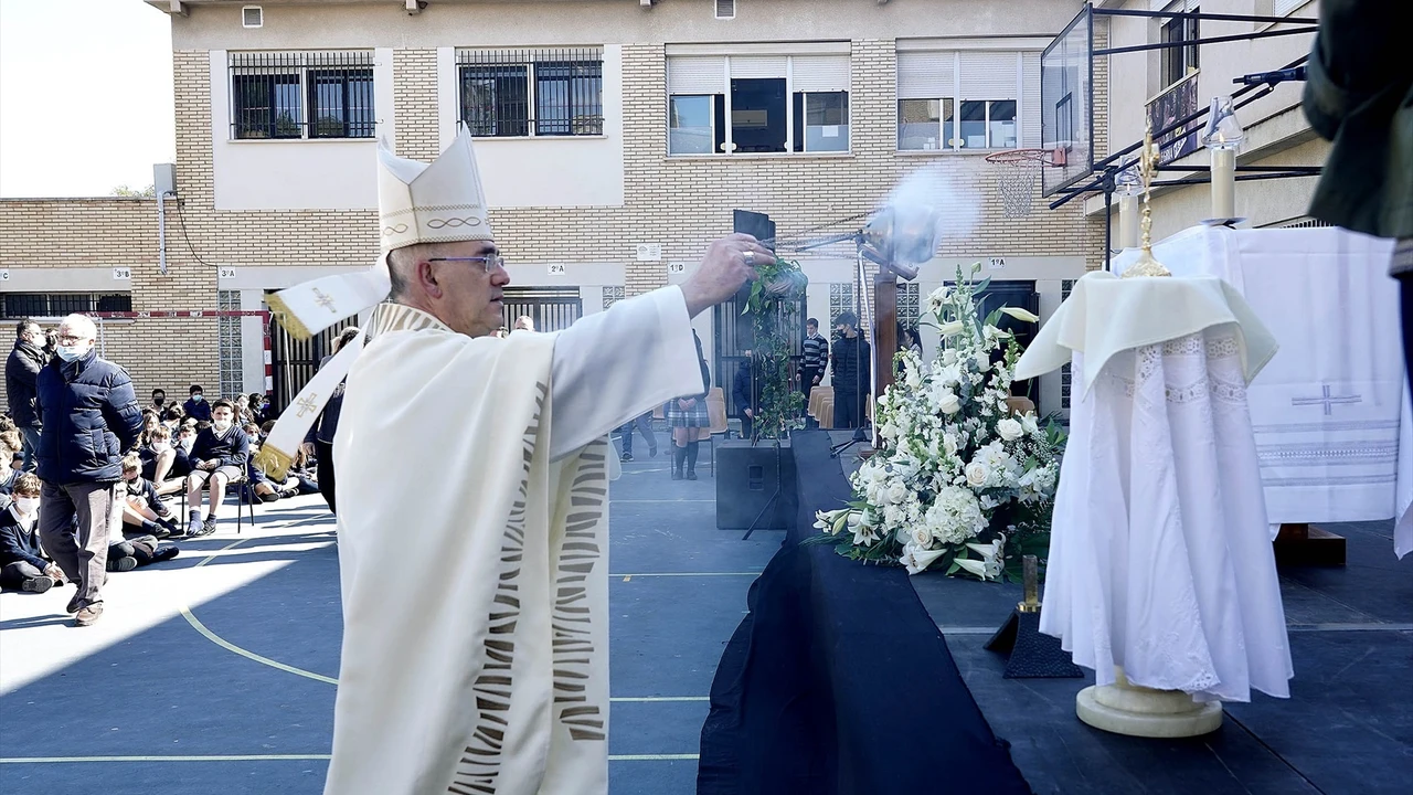 Entronización de la reliquia del beato Carlo Acutis,