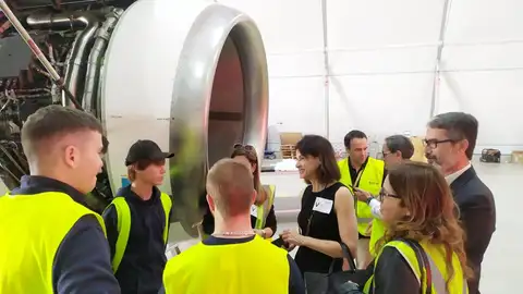 El aeropuerto de Castellón y Educación refuerzan los lazos laborales El aeropuerto de Castellón y Educación refuerzan los lazos laborales