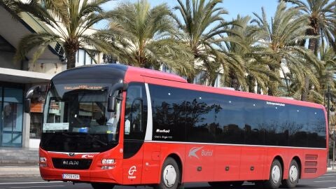 Bus de la línea Catadau-Alzira