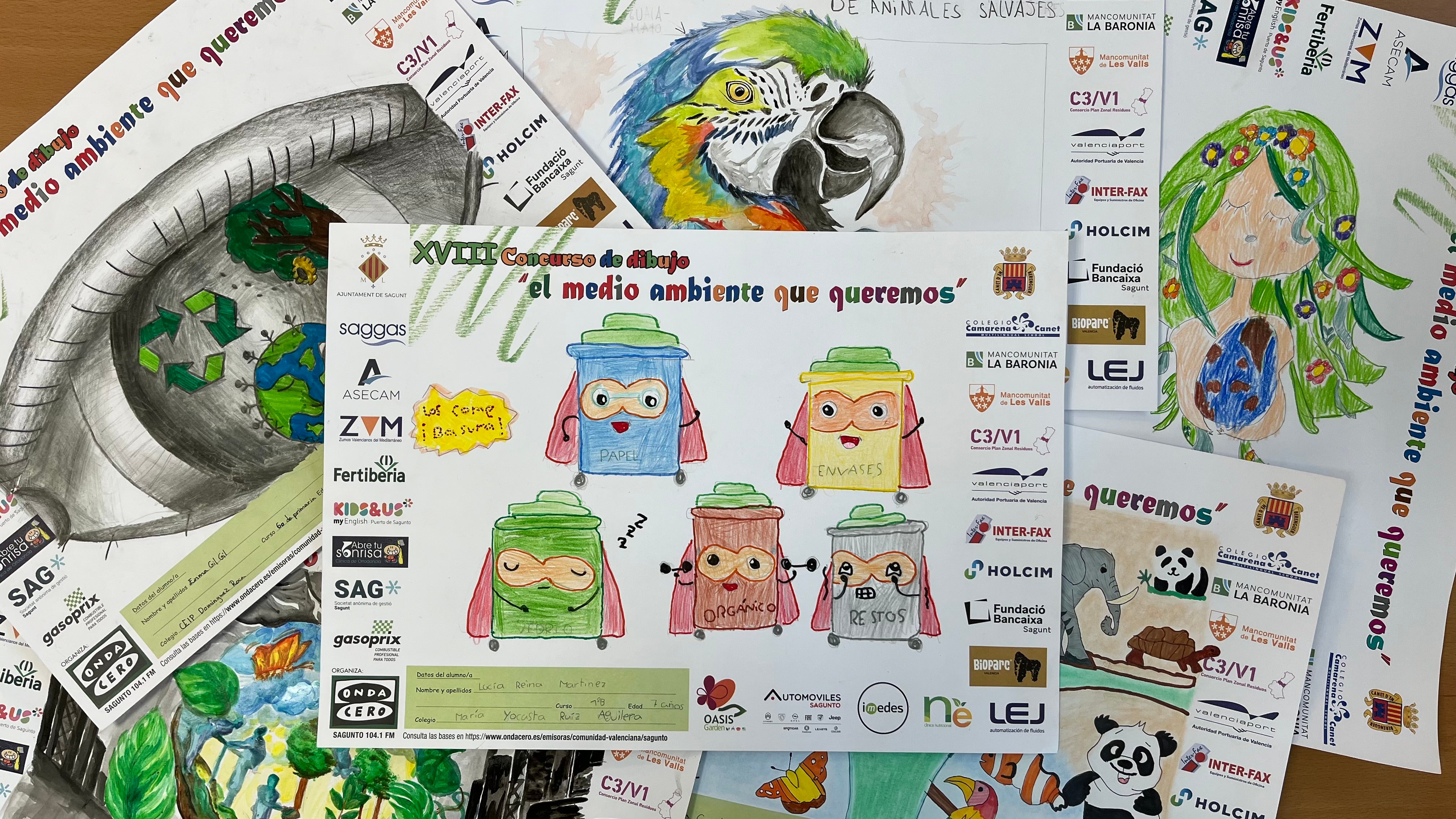 Más de 6.000 escolares participan en el XVIII Concurso de Dibujo 'El medio ambiente que queremos' Más de 6.000 escolares participan en el XVIII Concurso de Dibujo 'El medio ambiente que queremos'