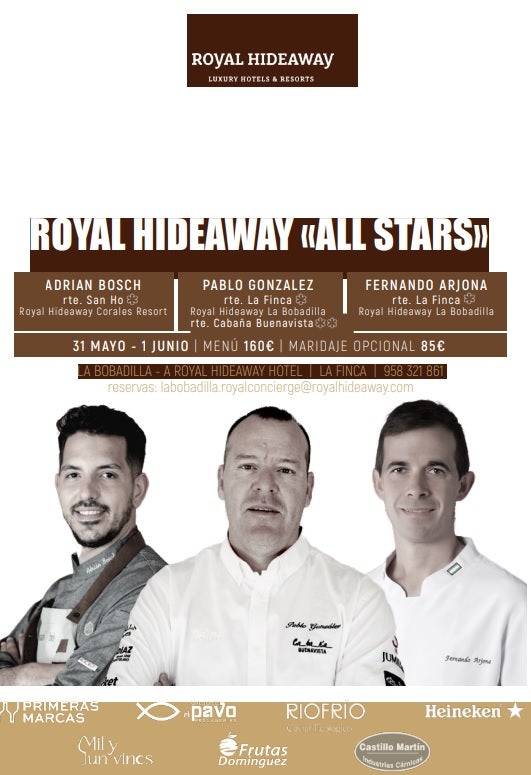 Arranca la primera edición de las Culinary Sessions en el Hotel La Bobadilla: una experiencia única gastronómica Arranca la primera edición de las Culinary Sessions en el Hotel La Bobadilla: una experiencia única gastronómica
