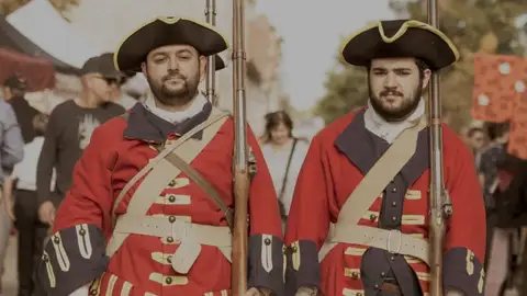 Nuevo Baztán regresa este fin de semana a la época de su fundación a través de una recreación histórica Cartel de la recreación histórica de Nuevo Baztán