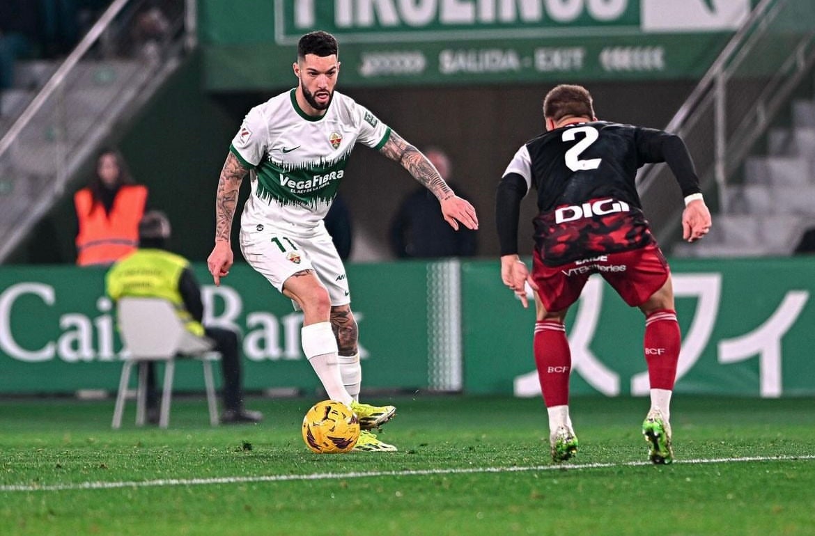 Dos problemas más en forma de baja para el Elche de Beccacece Dos problemas más en forma de baja para el Elche de Beccacece
