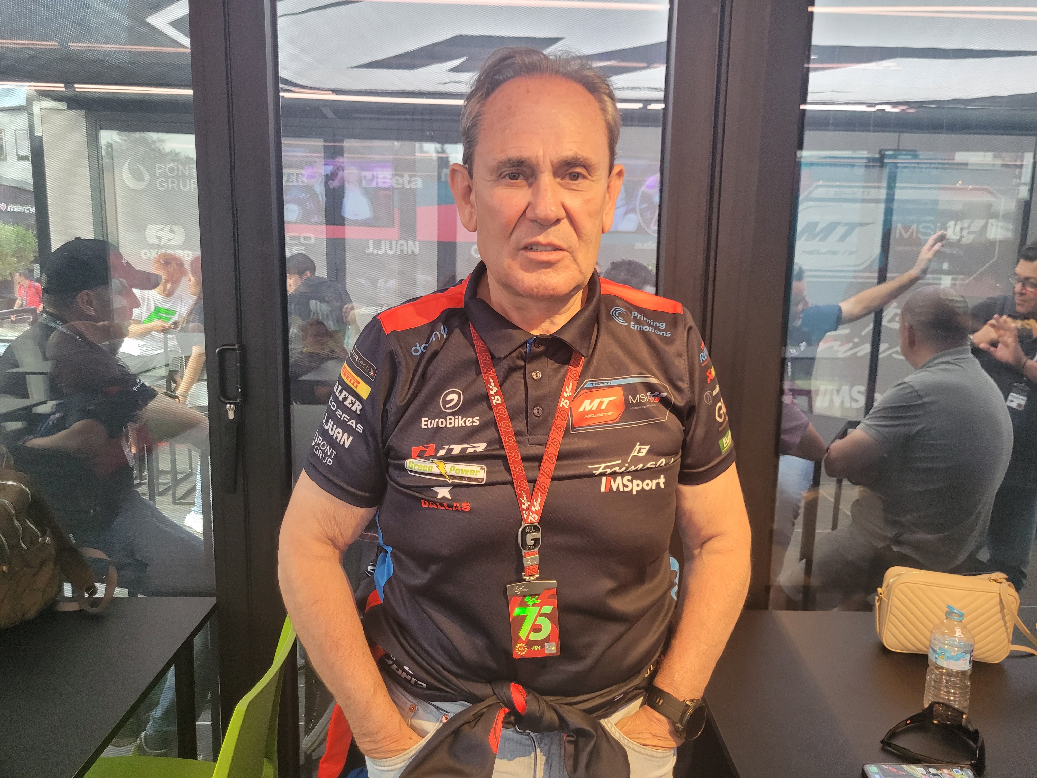Teo Martín: "Soy una persona ambiciosa y no renuncio a estar en MotoGP" Teo Martín: "Soy una persona ambiciosa y no renuncio a estar en MotoGP"
