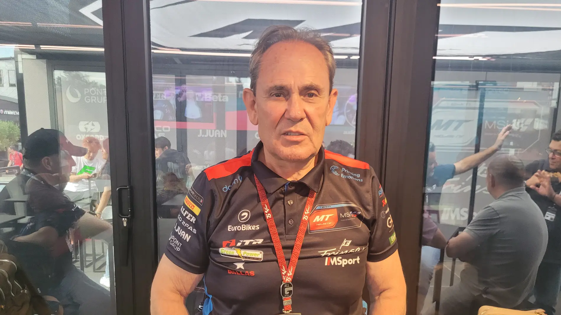 Teo Martín: "Soy una persona ambiciosa y no renuncio a estar en MotoGP"