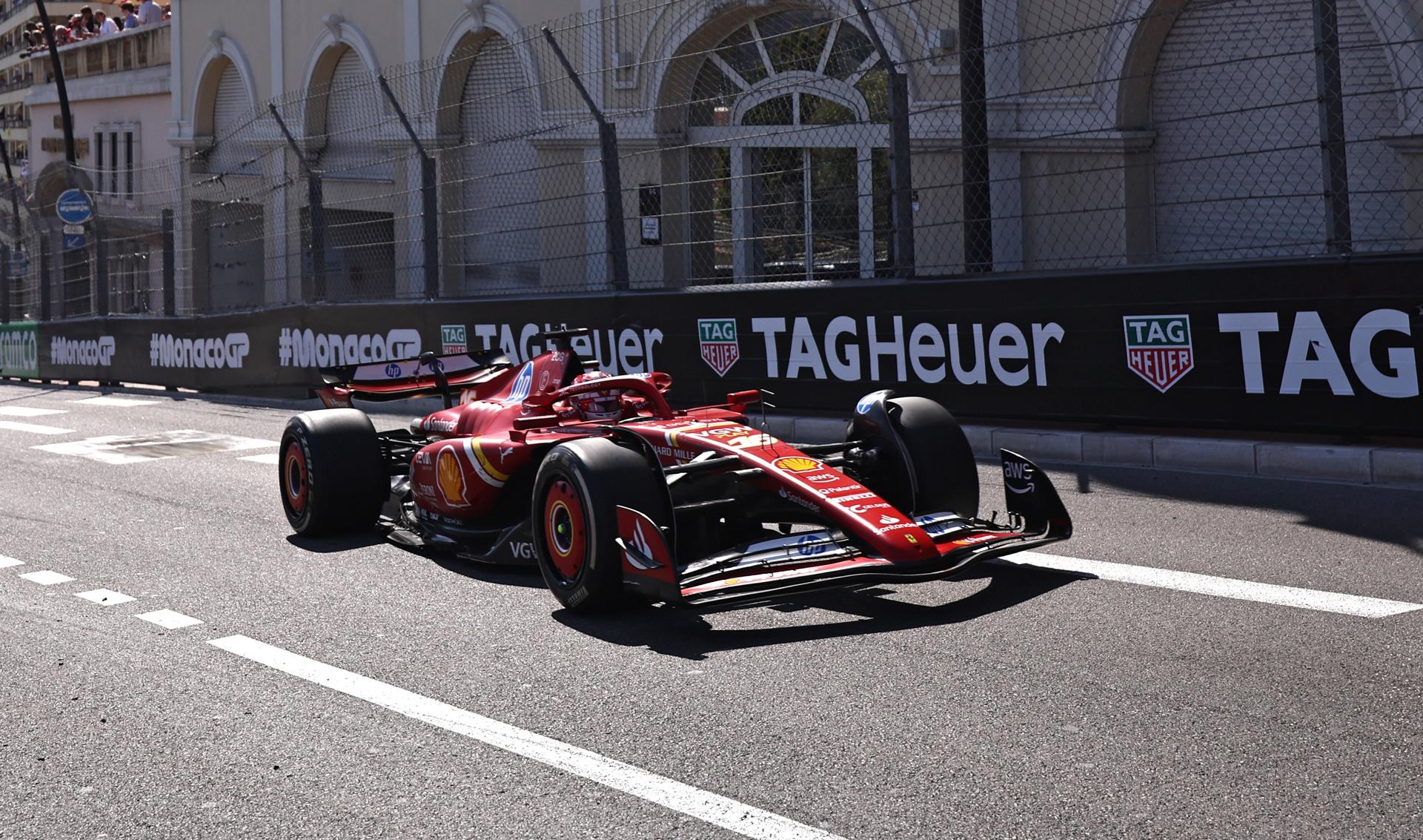 Leclerc gana en Mónaco y Sainz acaba tercero Leclerc gana en Mónaco y Sainz acaba tercero