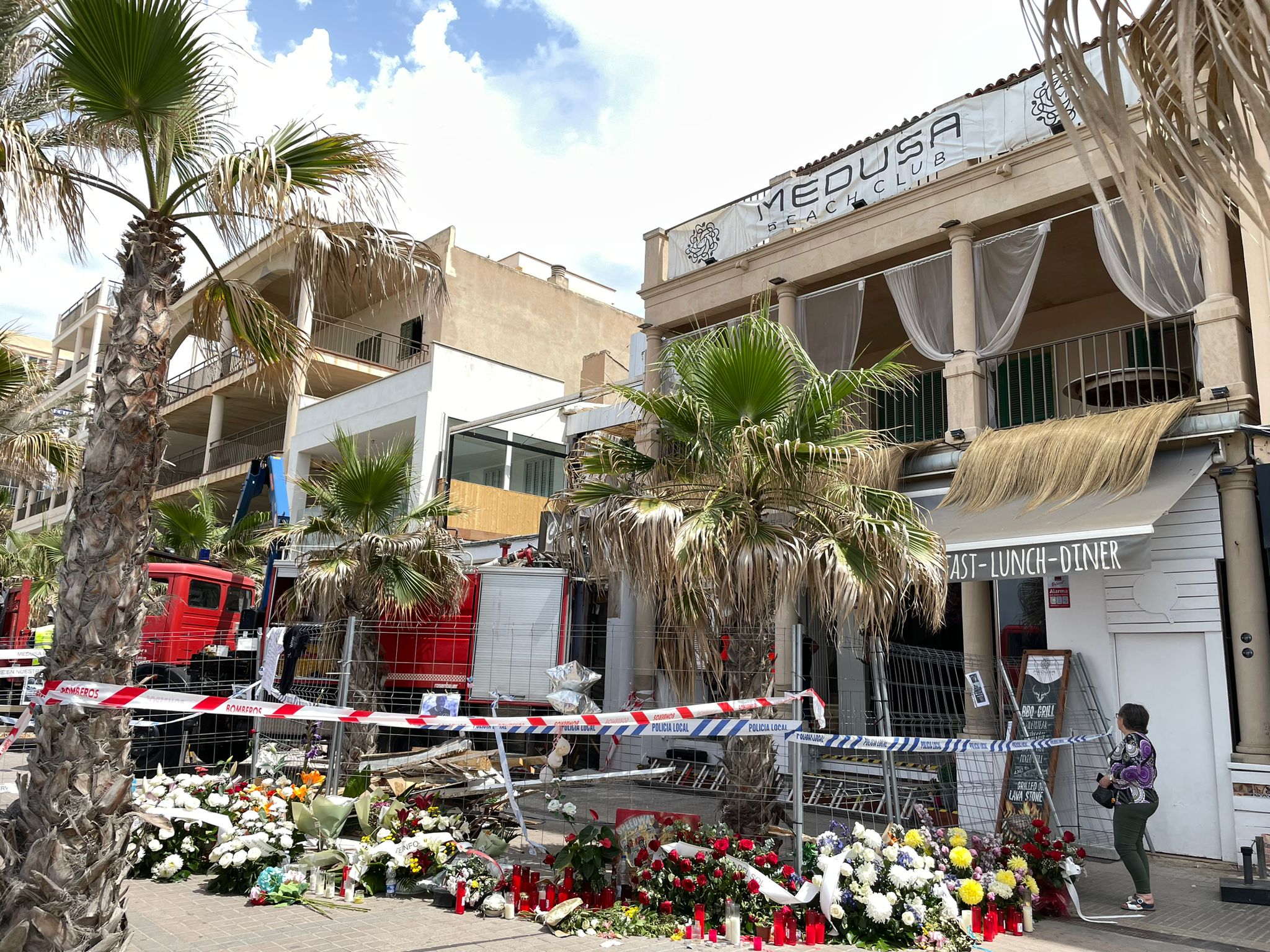 Un juez de Palma cita a declarar al propietario del Medusa Beach Un juez de Palma cita a declarar al propietario del Medusa Beach