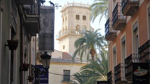 Una imagen del casco histórico de Alicante 