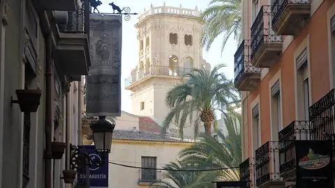 Una imagen del casco histórico de Alicante Una imagen del casco histórico de Alicante