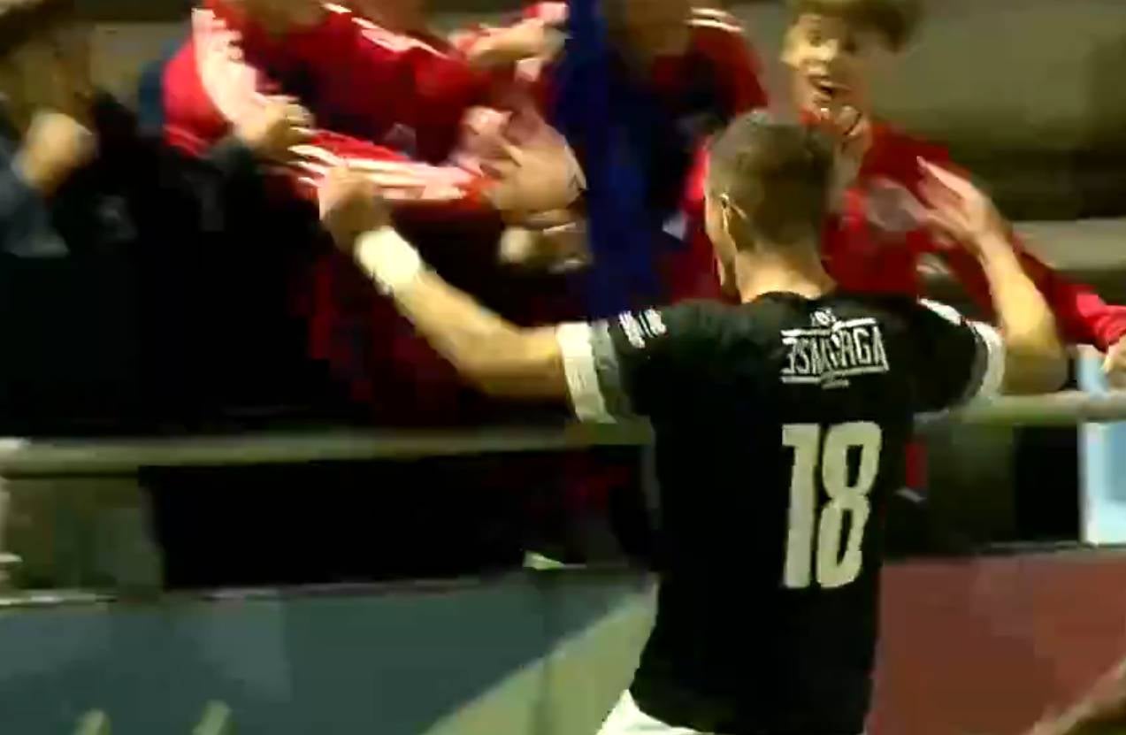 Javi Labrada: "marcar ó gol da clasificación é unha sensación incrible " Javi Labrada: "marcar ó gol da clasificación é unha sensación incrible "