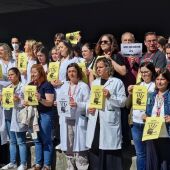 Protesta agresiones sanidad Vigo 