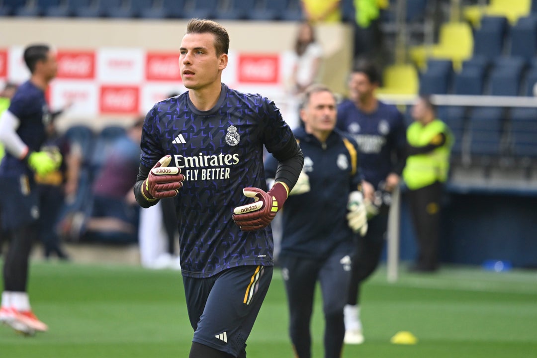 El Real Madrid prepara la final sin Lunin por segundo día El Real Madrid prepara la final sin Lunin por segundo día