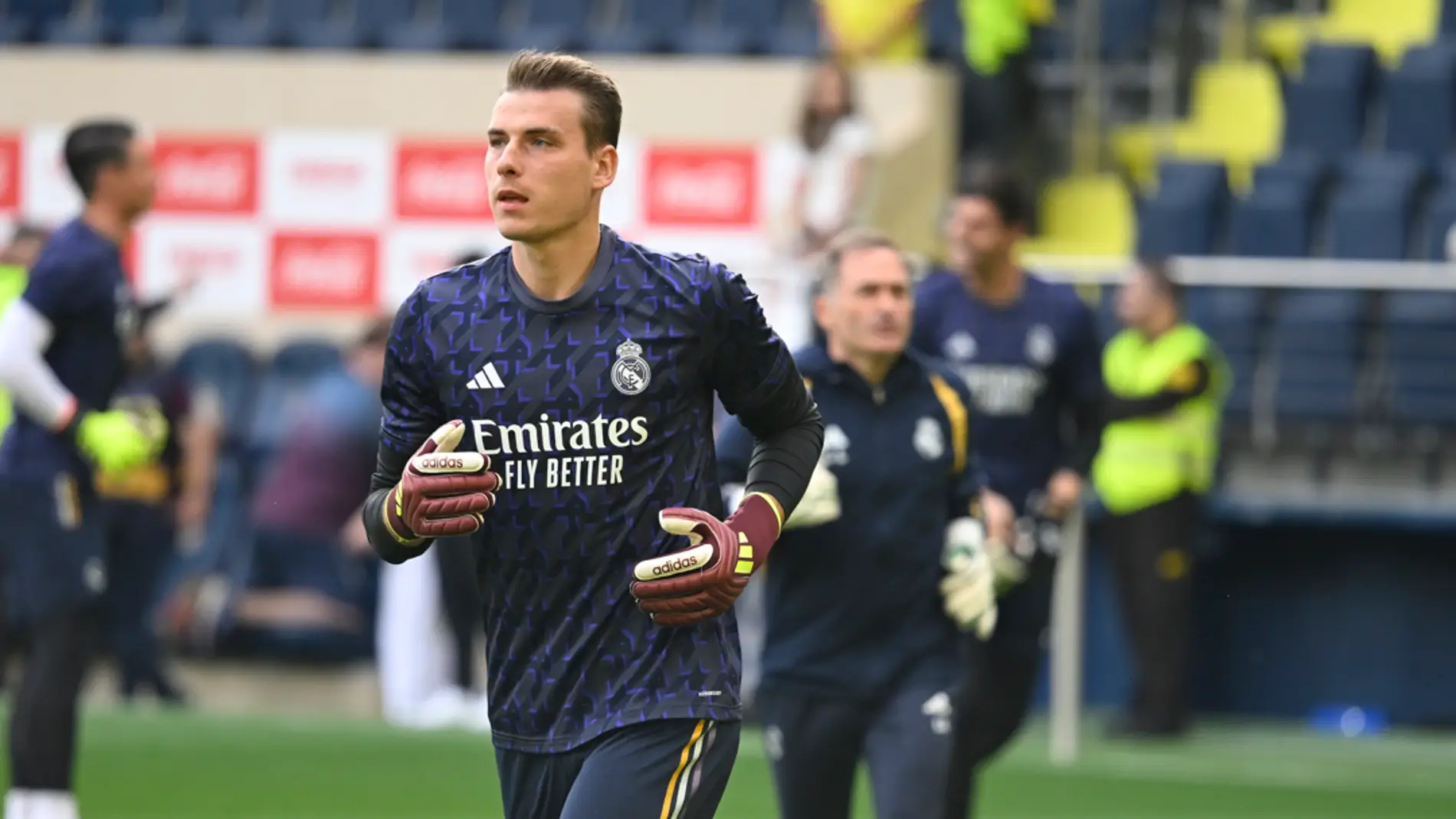 El Real Madrid prepara la final sin Lunin por segundo día El Real Madrid prepara la final sin Lunin por segundo día