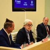 Josep Sánchez Llibre, president de Foment del Treball, presentant el World Token Congress